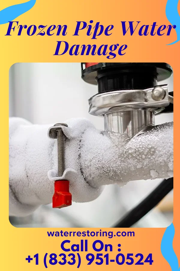 Frozen Pipe Water Damage in Solen, ND